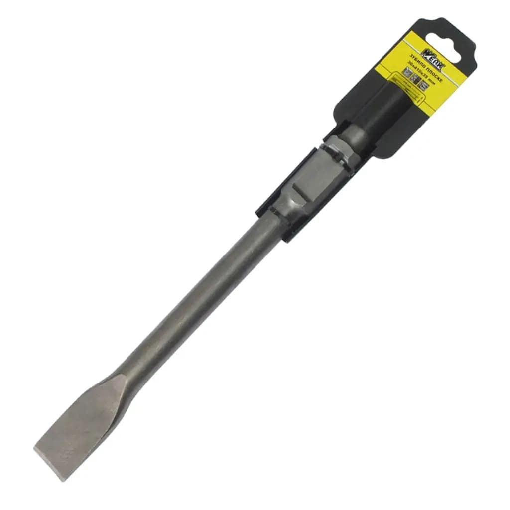 Зубило для перфоратора Werk плоске 6-ти гр. 30х410х35 мм (77363)