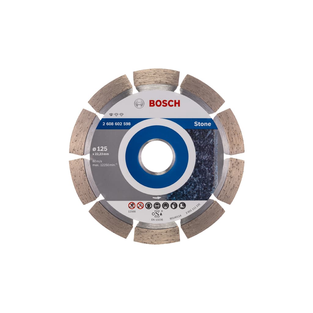 Круг відрізний Bosch Standard for Stone 125-22.23 (2.608.602.598)