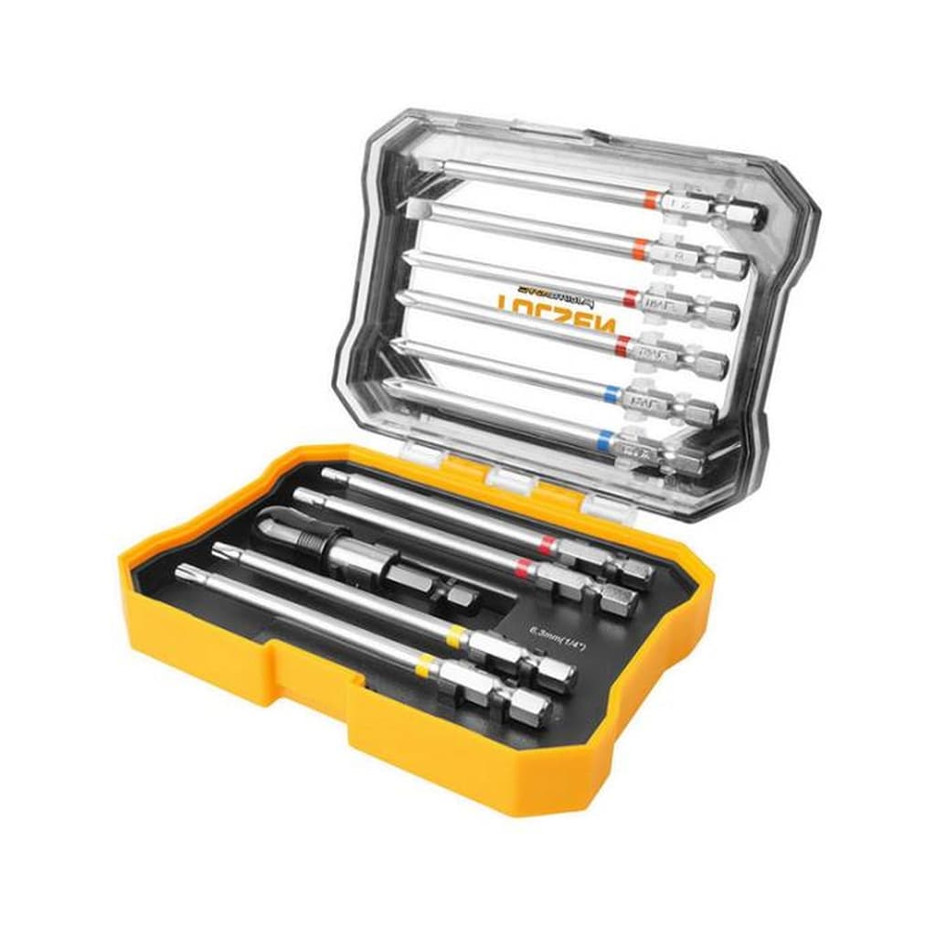 Набір біт Tolsen 1/4" 10шт + тримач (20375)