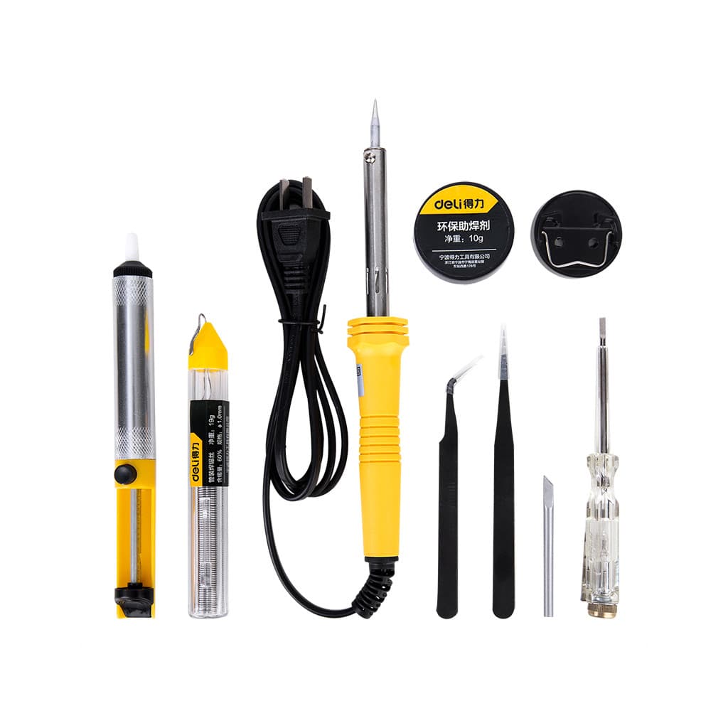 Паяльник електричний Deli 40W (DL393009)