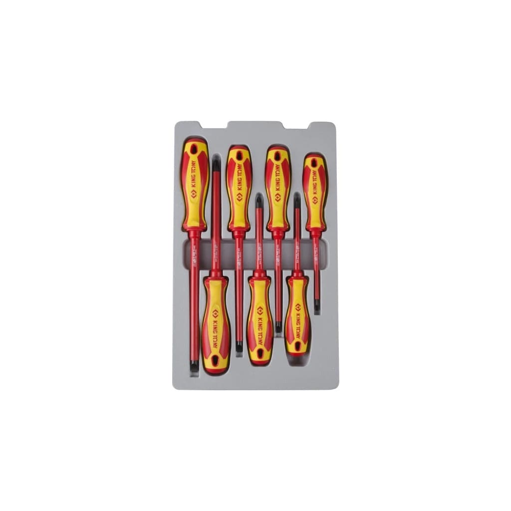 Набір викруток KING TONY діелектричних 7 шт. (30617MR)