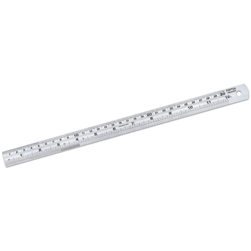Лінійка будівельна Toptul 1м з нержавіючої сталі (IABA1000)