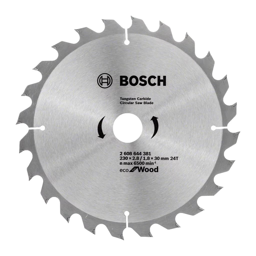 Диск пильний Bosch пиляльний Eco for Wood 230x30-24T (2.608.644.381)
