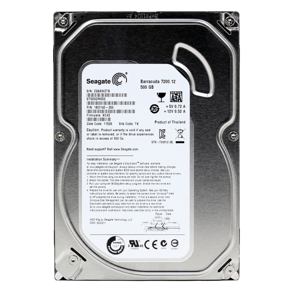 Жорсткий диск 3.5" 500GB Seagate (ST500DM002)