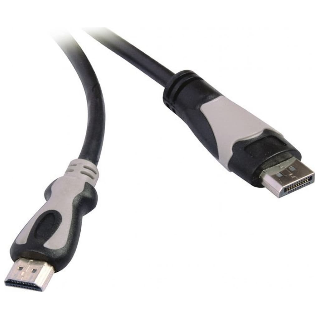 Кабель мультимедійний DisplayPort M to HDMI M 1.8m Viewcon (VD 119-1,8м.)