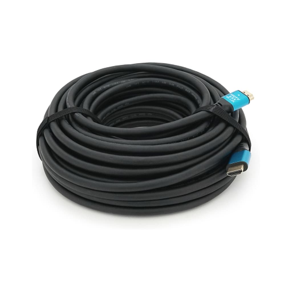 Кабель мультимедійний HDMI M to HDMI M 15.0m V2.0 4Kx2K black Merlion (YT-HDMI(M)/(M)4KV2.0-15m/19121)