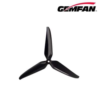 Пропелер для дрона Gemfan 7140 PC 3 Blade - Black 2xCW/2xCCW (PMPC7140-3B)