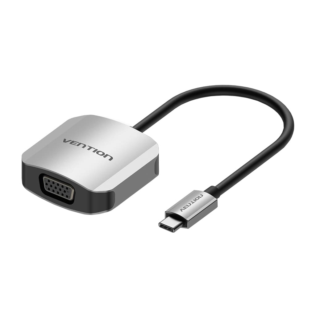 Перехідник USB3.1 Type-C to VGA (F) 0.15m 1080p 60Hz VENTION (TDFHB)