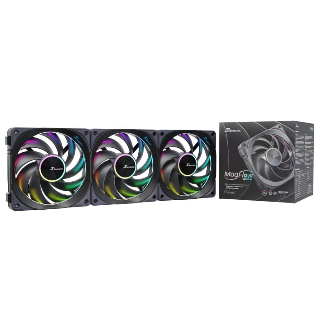 Кулер до корпусу Seasonic MAGFLOW-ARGB-3