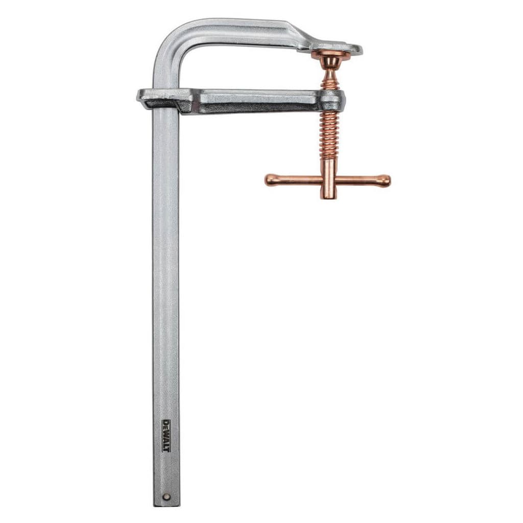 Струбцина DeWALT рейкова паралельна, 300мм, тиск 450 кг (DWHT83850-1)