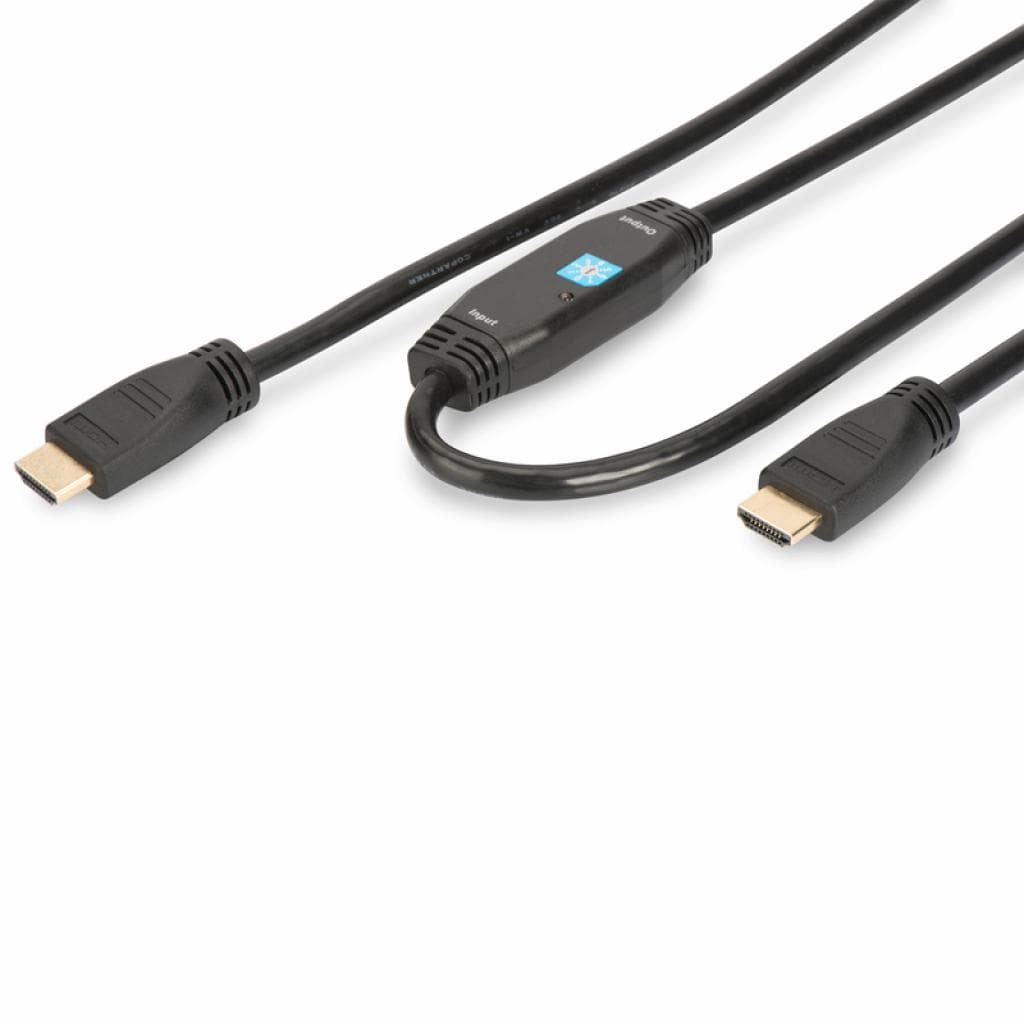 Кабель мультимедійний HDMI M to HDMI M 30.0m Digitus (AK-330105-300-S)