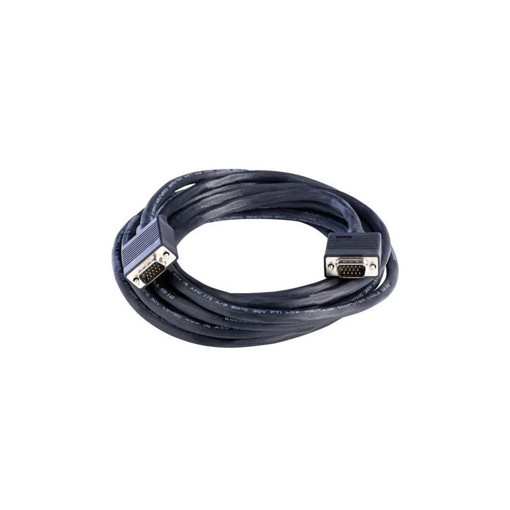 Кабель мультимедійний VGA M to VGA M 5.0m ferrite Gresso (2000700002296)