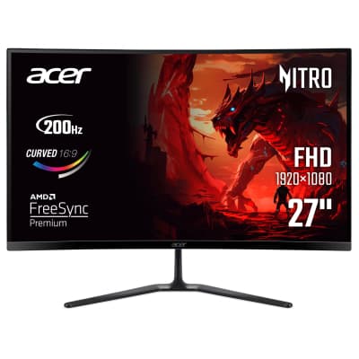 Монітор Acer 27" Nitro ED270X0biip (UM.HE0EE.001) IPS Black 200Hz Curved