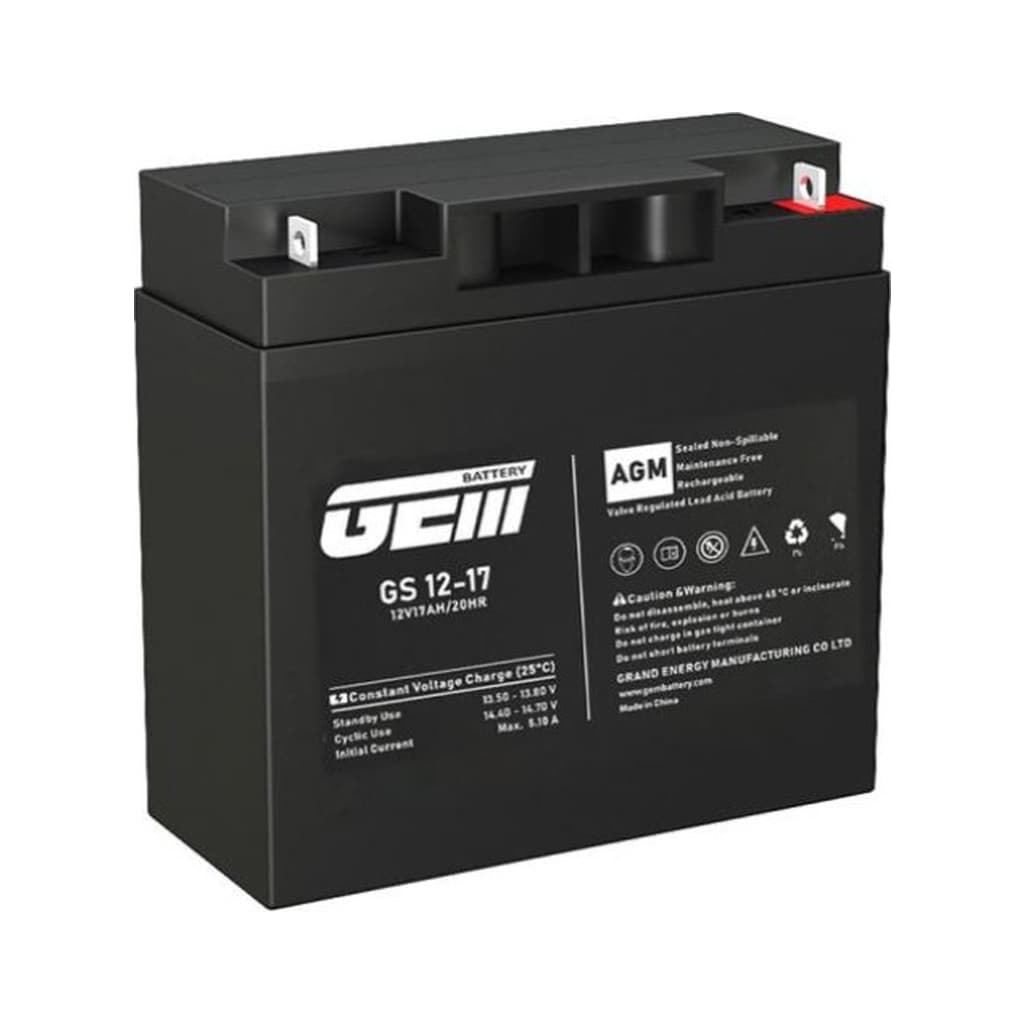Батарея до ДБЖ GEM GS 12V-17Ah (GS 12-17)