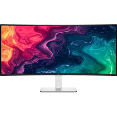 Монiтор Dell 34" S3425DW (210-BQWR) VA White 120Hz Curved