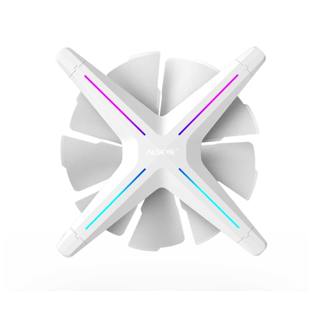 Кулер до корпусу Alseye X12 (White Push) (AS.04.03.0026)