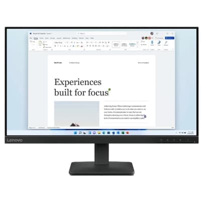 Монітор Lenovo 23.8" Lenovo L24-4e (68C2KAC1UA) IPS Black 100Hz