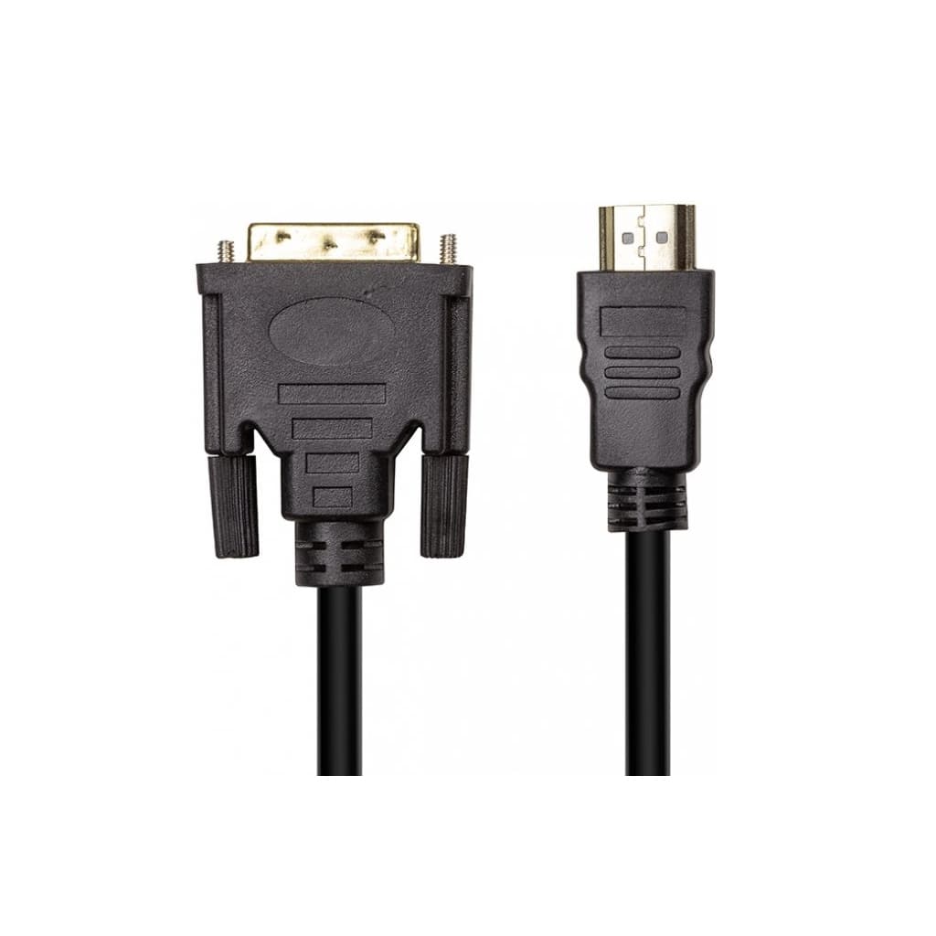 Кабель мультимедійний HDMI M to DVI M 1.8m PowerPlant (CA912568)