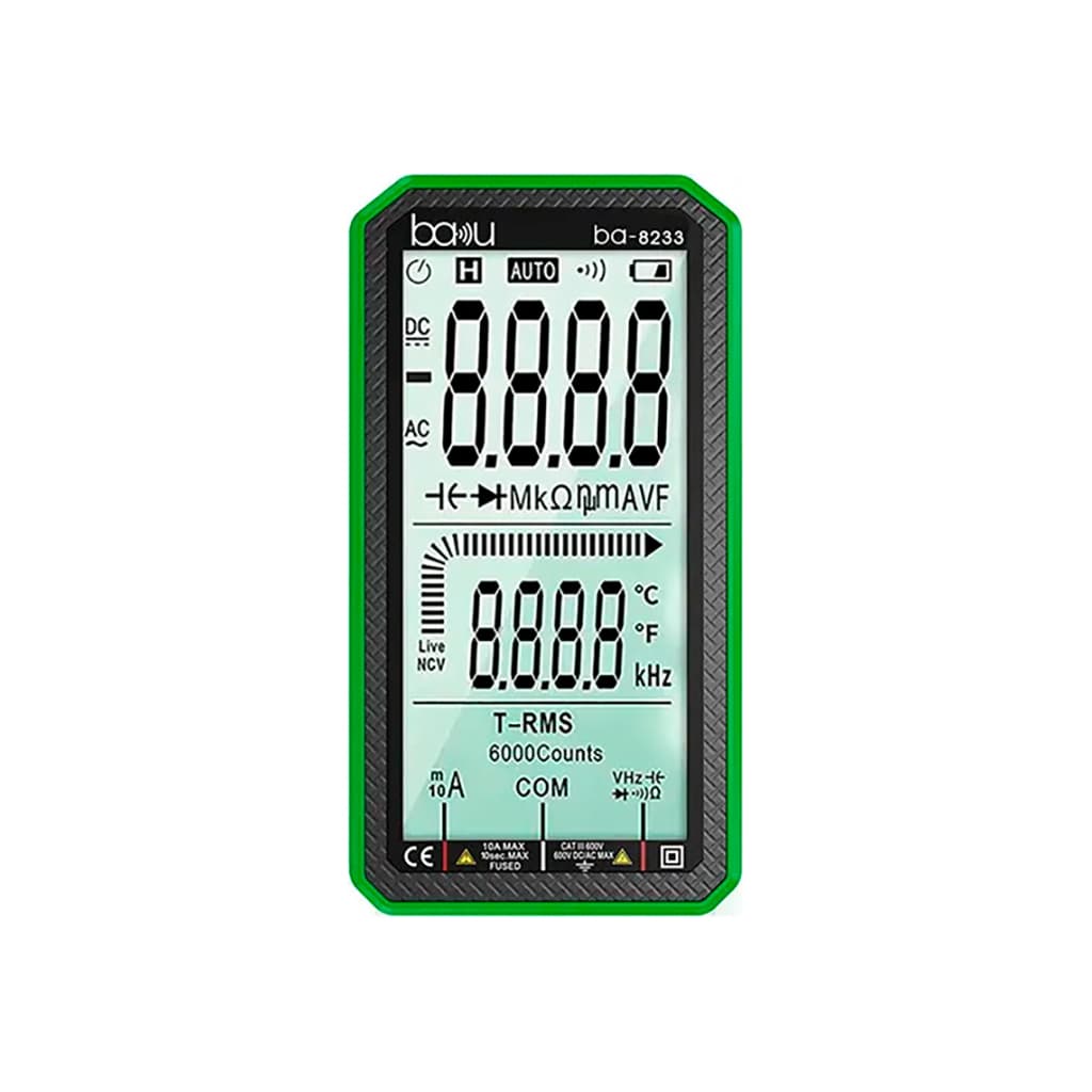 Цифровий мультиметр Baku BA-8233 V, A, R, C, F (BA-8233)