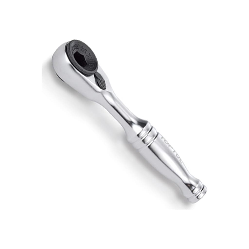 Тріскачка Toptul битоутримувач міні 1/4" 60 зубців, швидкий диск (CHDV0801)