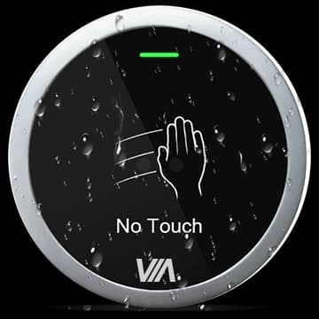 Безконтактна кнопка виходу Via Security VB-2NM (метал)