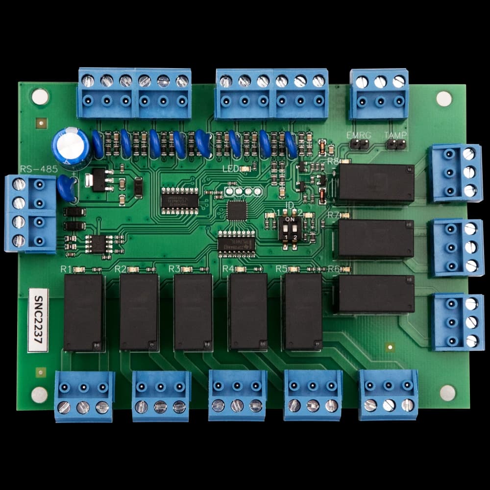 Релейний виконавчий модуль ліфтового контролера U-Prox RM модуль