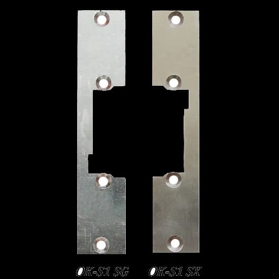 Планка запірна коротка пласка BIRA OK-S1 SG KL