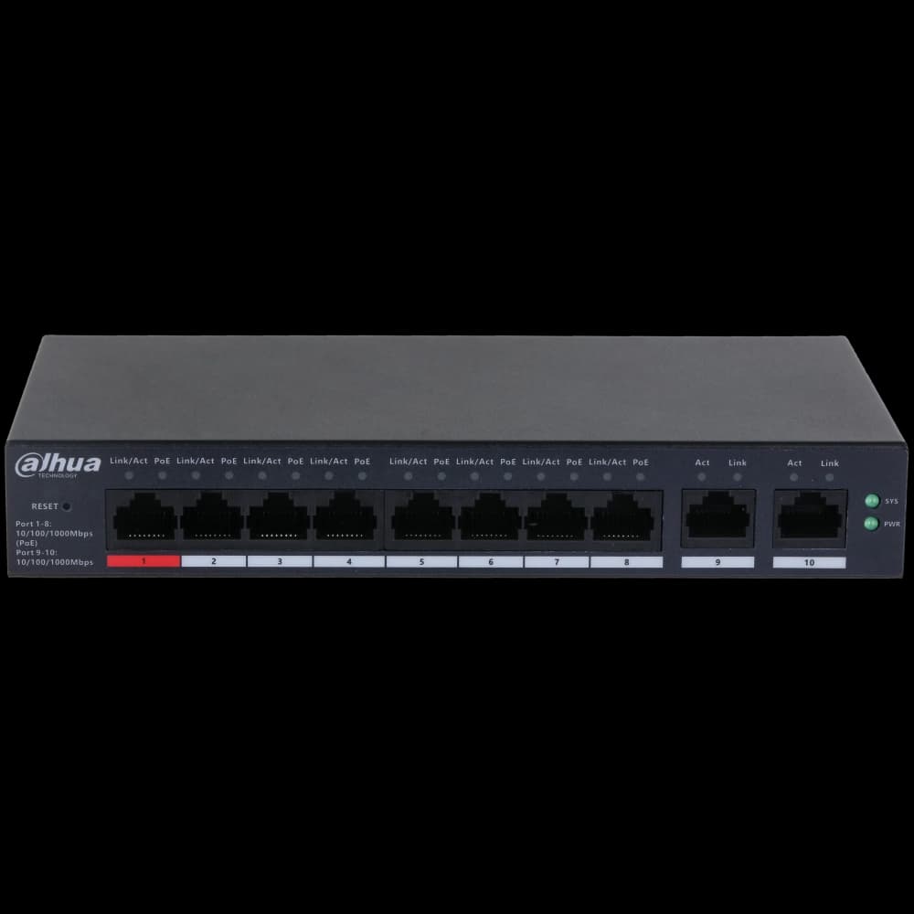 Комутатор мережевий Dahua DH-CS4010-8GT-110
