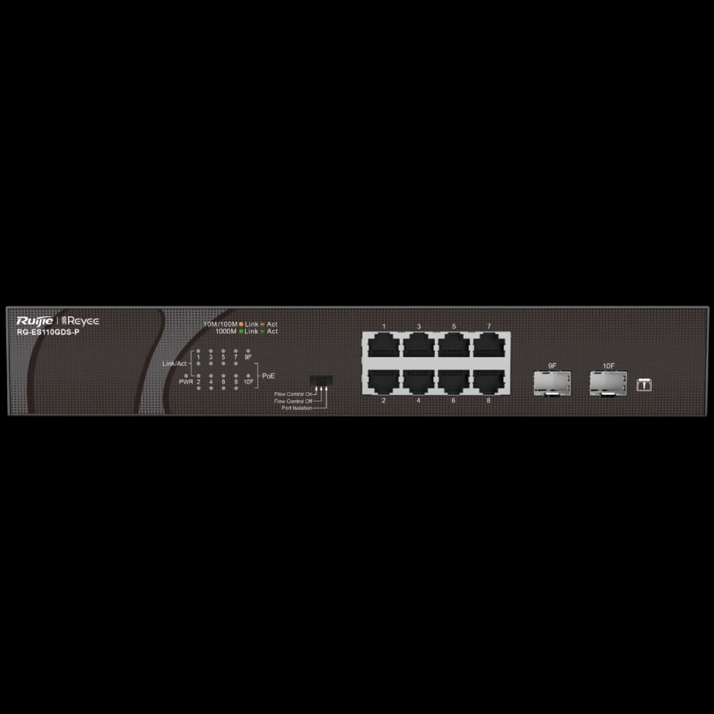 Комутатор мережевий Ruijie Networks RG-ES110GDS-P