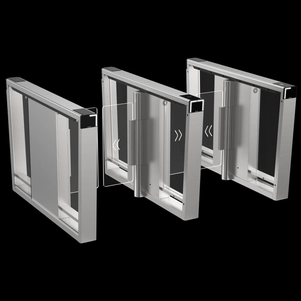 Розпашний турнікет Hikvision DS-K3B530X-R/MPg (права стійка)