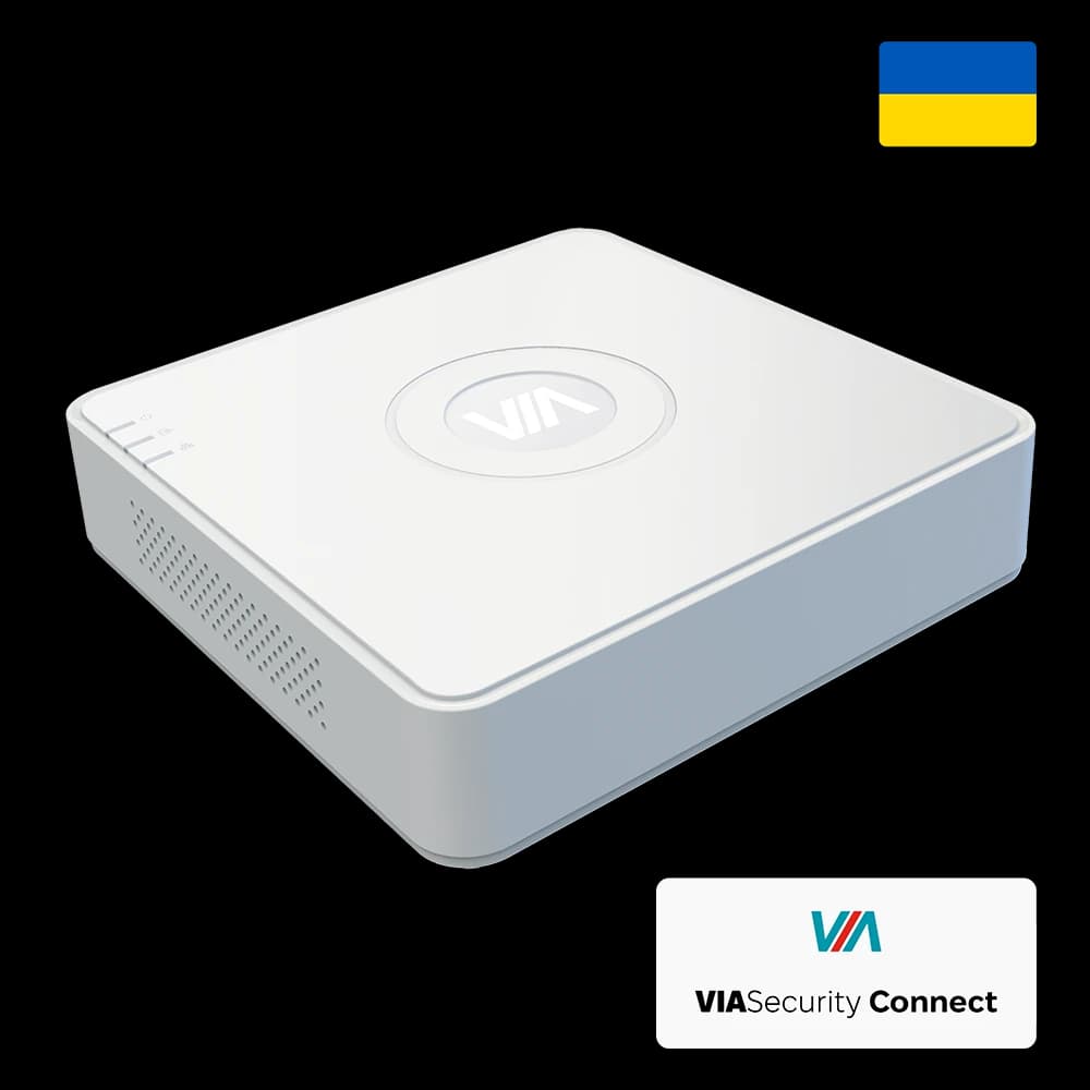 Відеореєстратор VIASecurity VIA-NVR04V1Q 4-канальний
