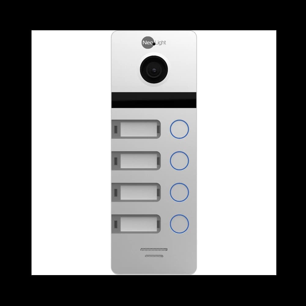 Виклична панель NeoLight MEGA/4 FHD Silver