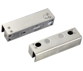 Ригельний замок на скляні двері без рами YB-500U(LED)