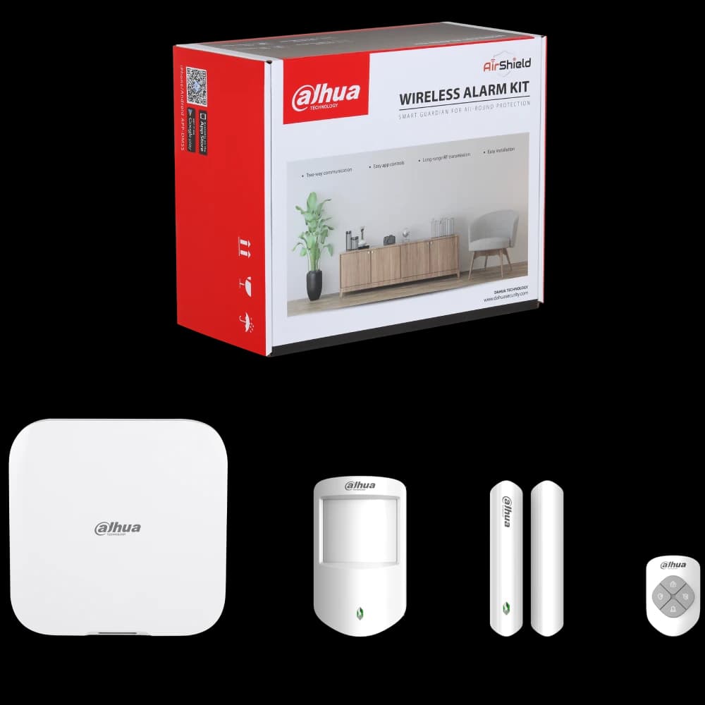 Комплект бездротової сигналізації Dahua DHI-ART-ARC3800H-03-FW2(868)