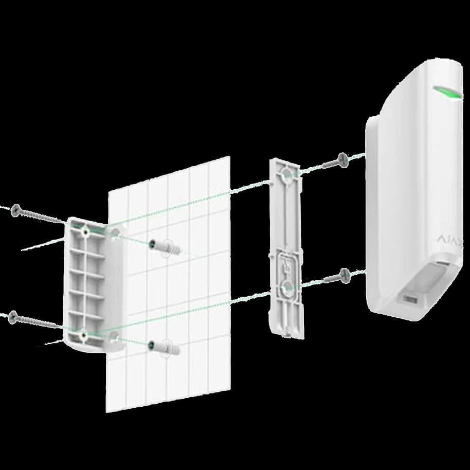 Кріпильна панель Ajax Smartbracket MotionProtect Curtain white