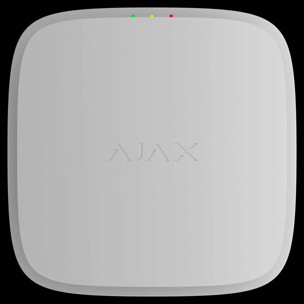 Сповіщувач Ajax EN54 FireProtect (Smoke/Sounder) white пожежний димовий зі звуковим оповіщенням