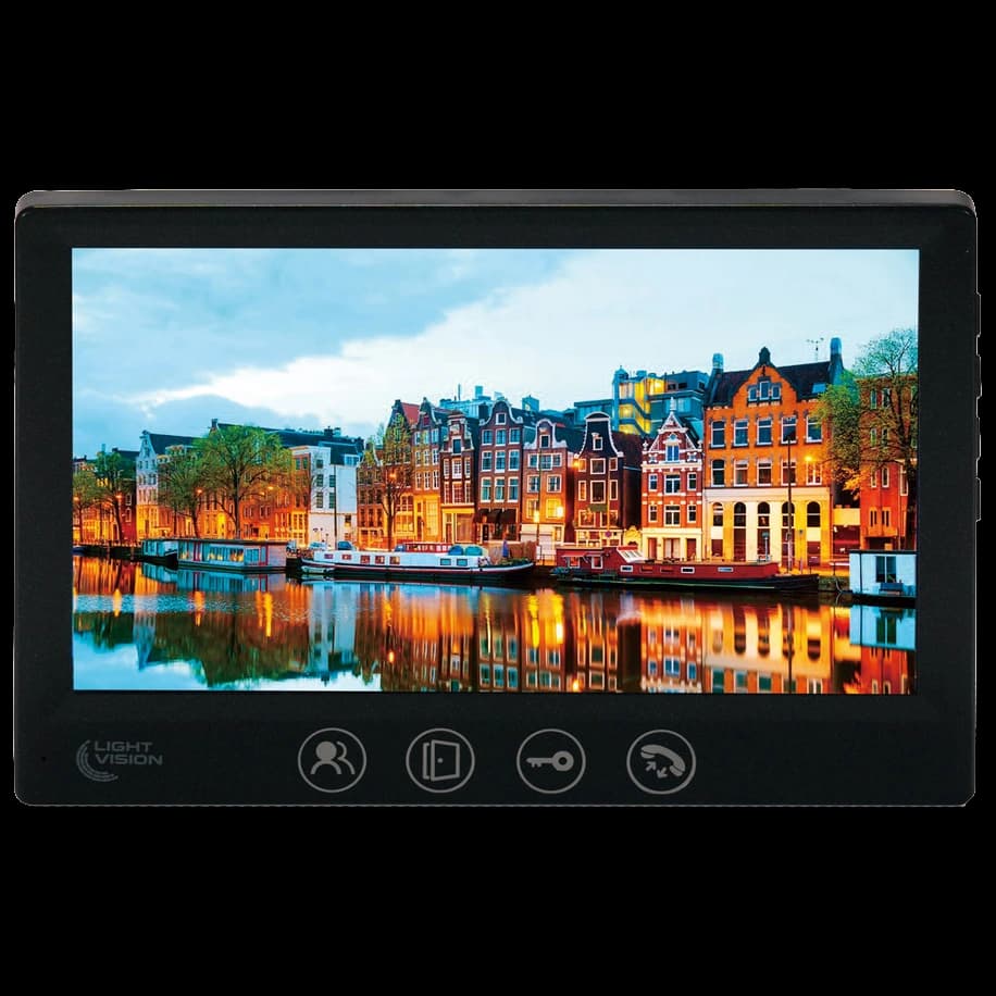Відеодомофон Light Vision AMSTERDAM FHD BLACK