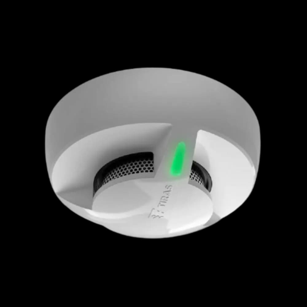 Неадресний пожежний сповіщувач задимлення Tiras DETECTO SMK10 (white)