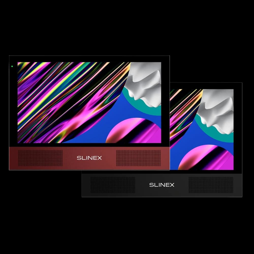 Відеодомофон Slinex Sonik 10 10"дюймів чорний/червоний