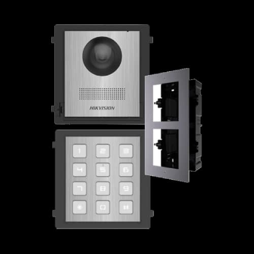 Комплект модулів Hikvision DS-KD8003-IME1NS + DS-KD-ACF2/Plastic + DS-KD-KP/S