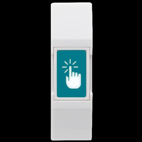 Контактна кнопка виходу VIA Security VB2276P (пластик)