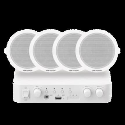 Гібридний аудіокомплект Hikvision DS-QAE1KA80206-4