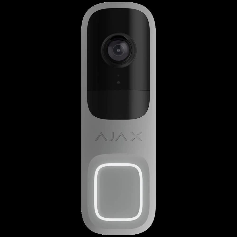 Відеодзвінок Ajax Doorbell Grey RAL 7004
