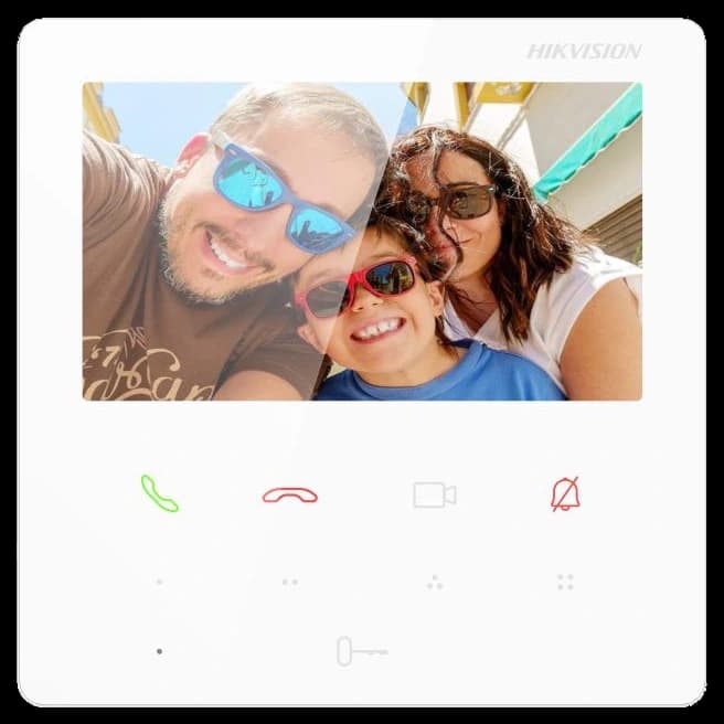 Відеодомофон Hikvision DS-KH6110-WE1/White 4.3" дюйми