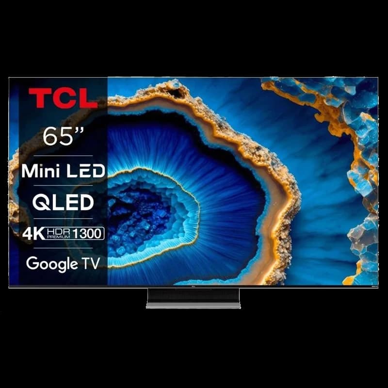 Телевізор TCL 65MQLED80 MiniLED 4K 144Hz Smart Google TV Titan ONKYO