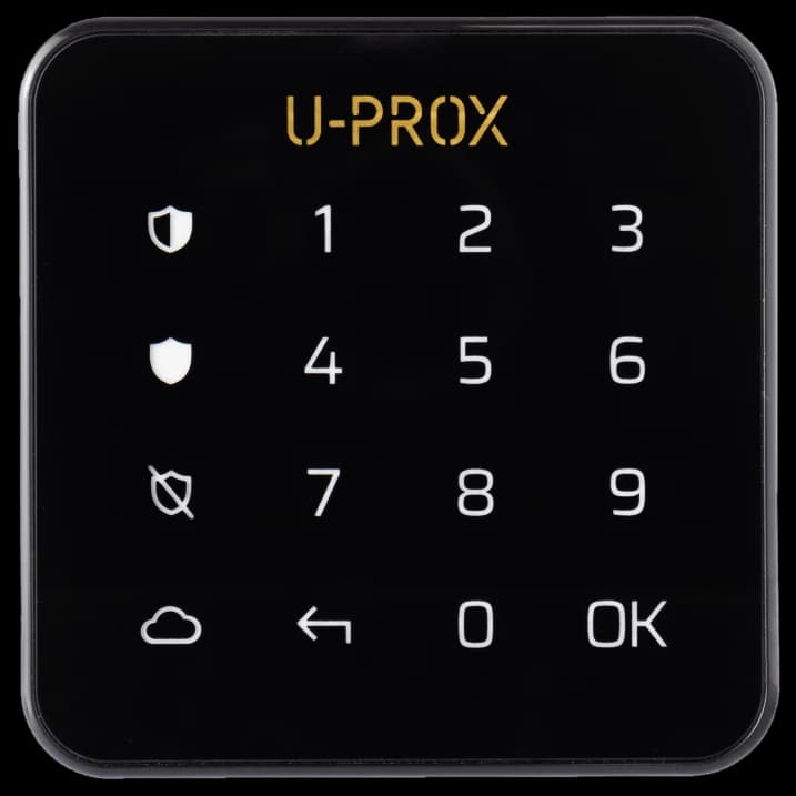 Бездротова сенсорна клавіатура для однієї групи U-Prox Keypad G1 Black