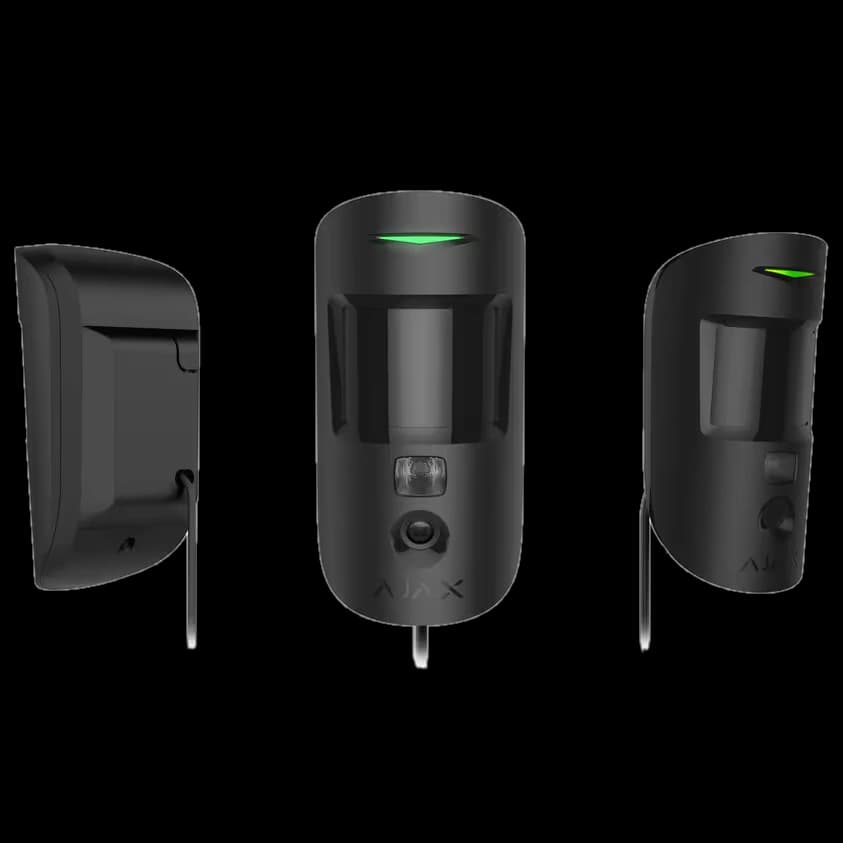 Superior MotionCam (PhOD) black Fibra Дротовий сповіщувач руху з підтримкою фотоверифікації Ajax
