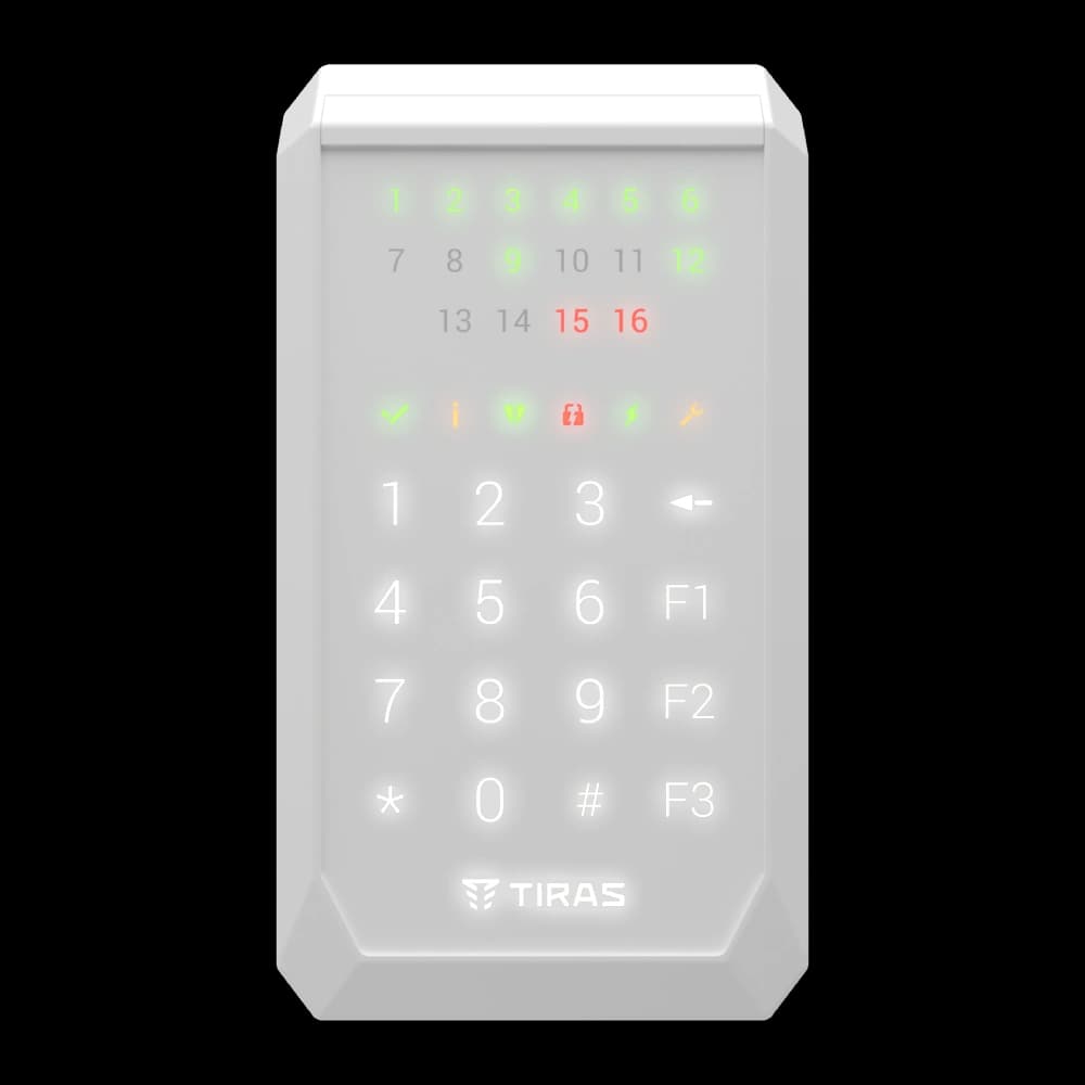 Клавіатура Тірас Tiras K-PAD16 (white)