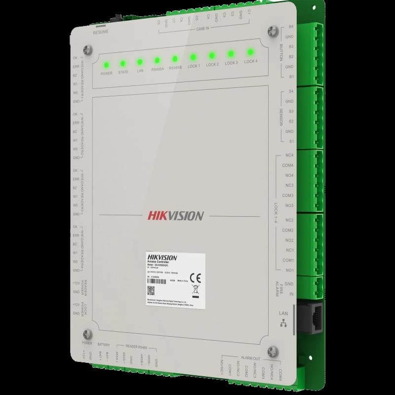 Контролер для чотирьох дверей Hikvision DS-K2624X