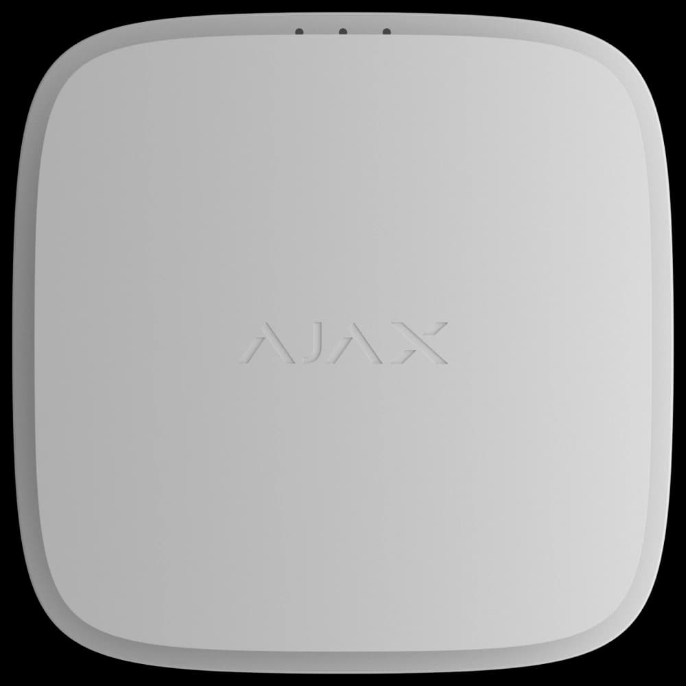 Сповіщувач Ajax EN54 FireProtect (Heat/Sounder) white пожежний тепловий зі звуковим оповіщенням